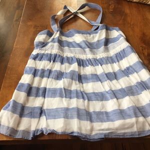 J crew cross bank tank